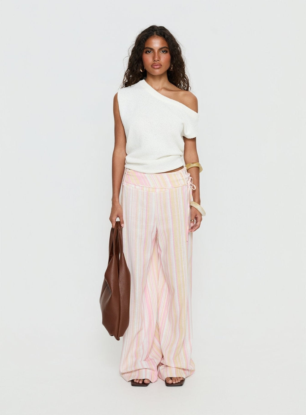 Raymonde Pants Pink Stripe