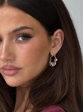 Glide Earrings Silver