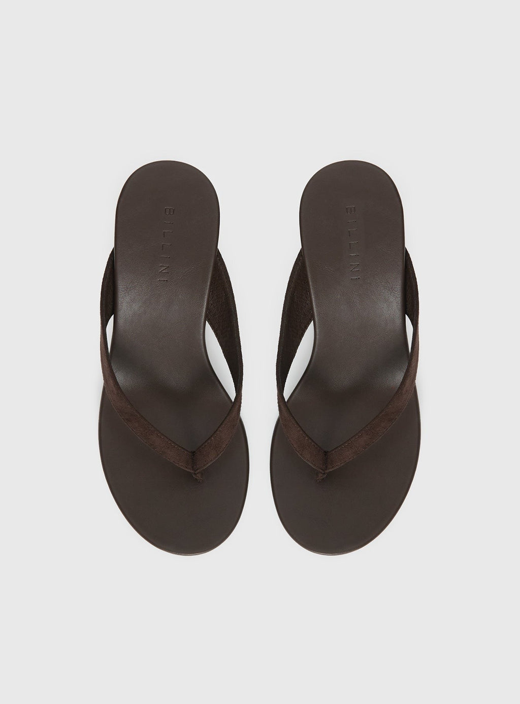 Billini Ravyn Heels Dark Cacao Faux Suede