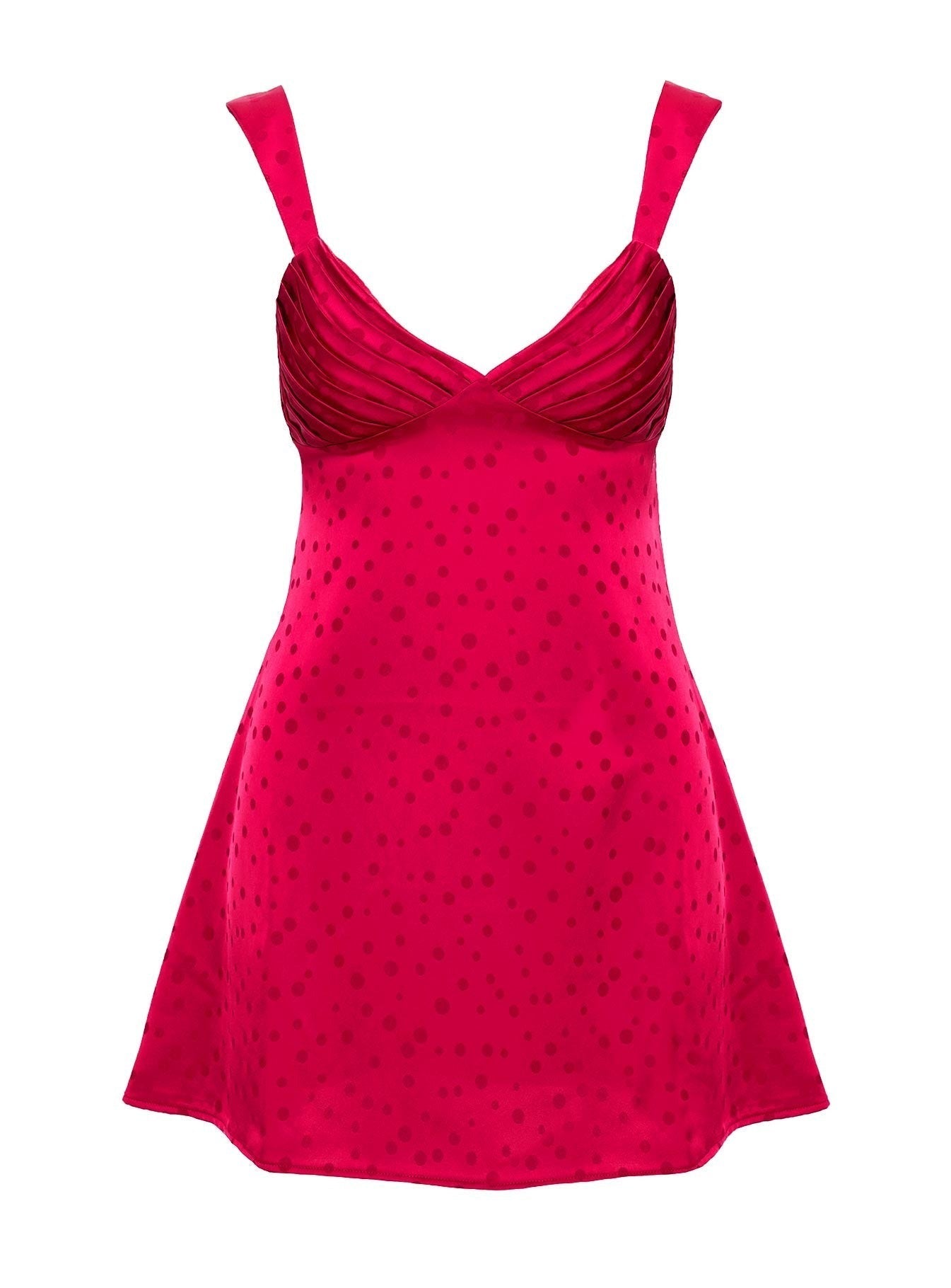 Evadine Mini Dress Red