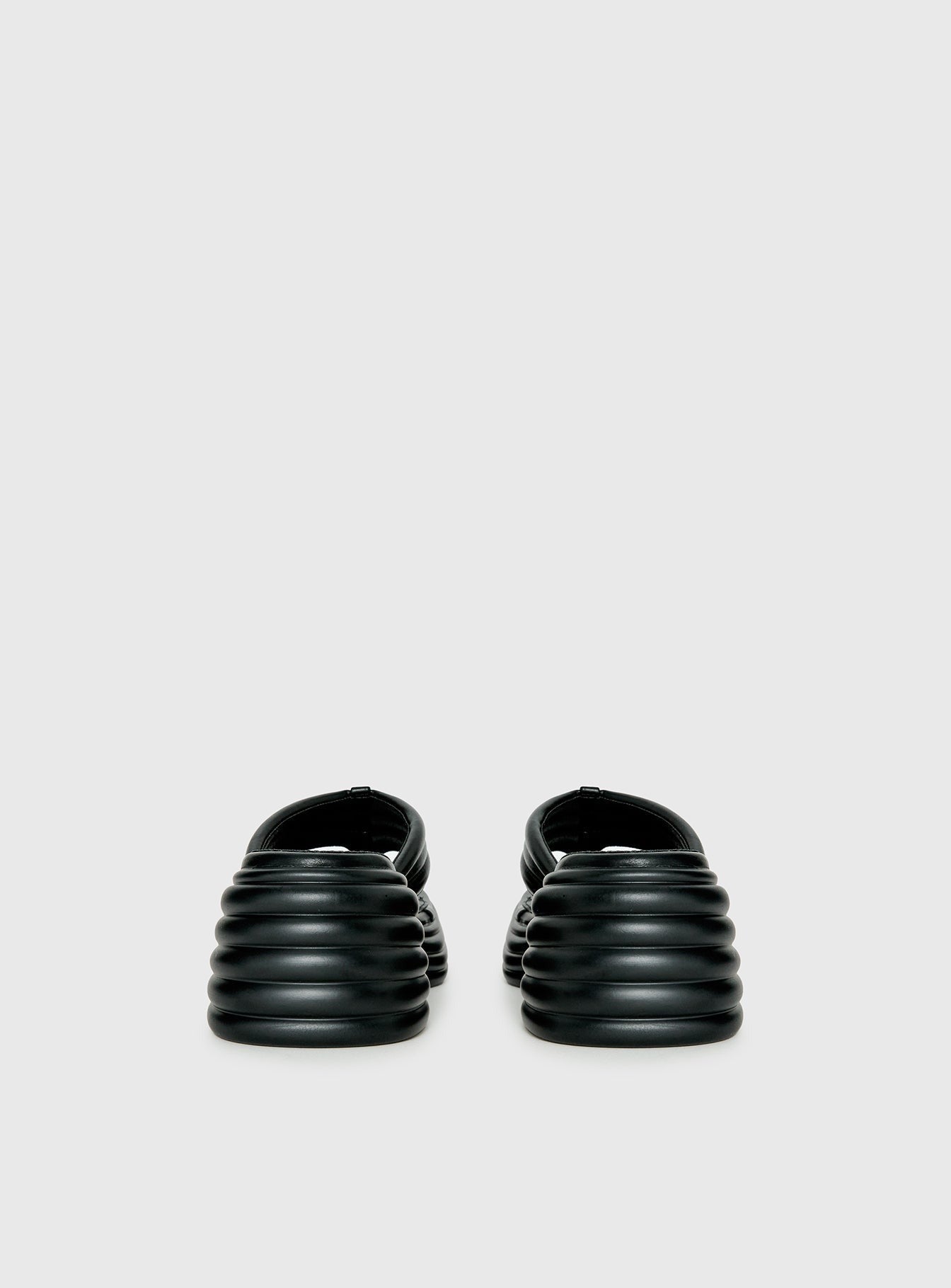 Therapy Flames Platform Sandals Black