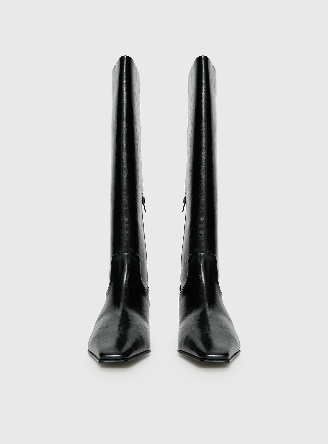 Dance For You Knee High Boots Black
