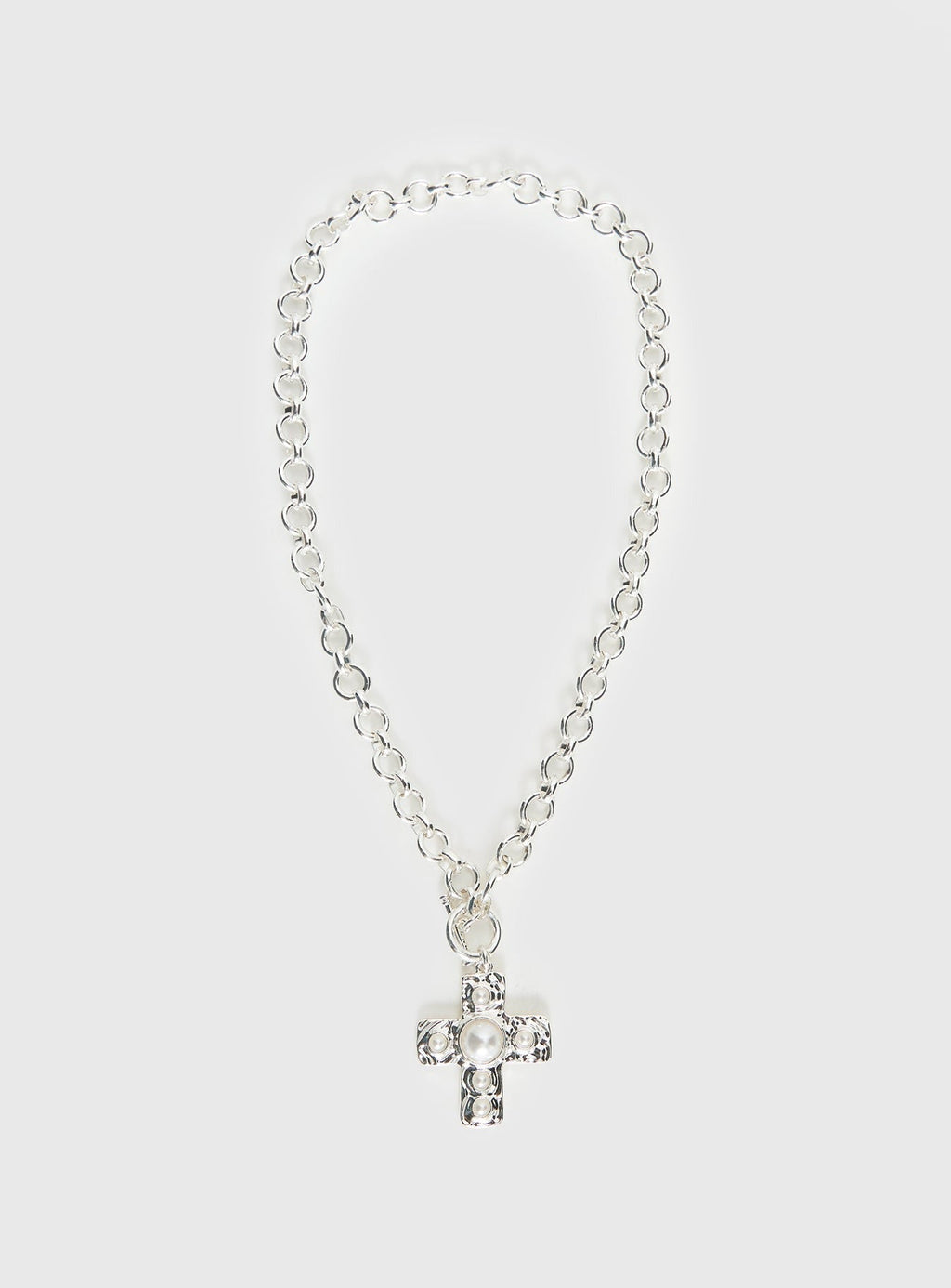 Putney Chunky Necklace Silver