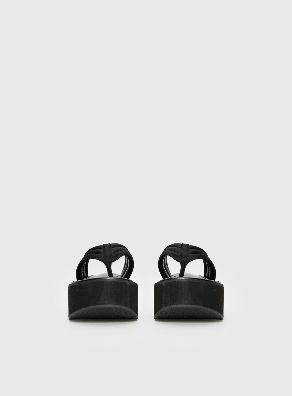 Therapy Bri Platform Thong Sandals Black