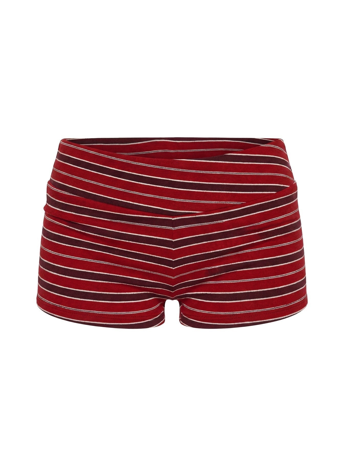 Veyona Micro Shorts Red Stripe