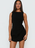 Alfalfa Corduroy Mini Dress Black