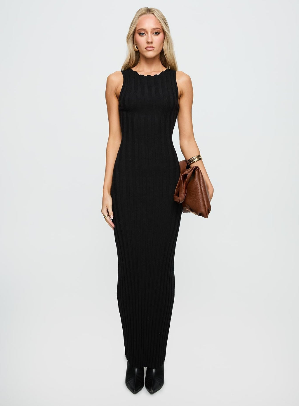 Harp Maxi Dress Black