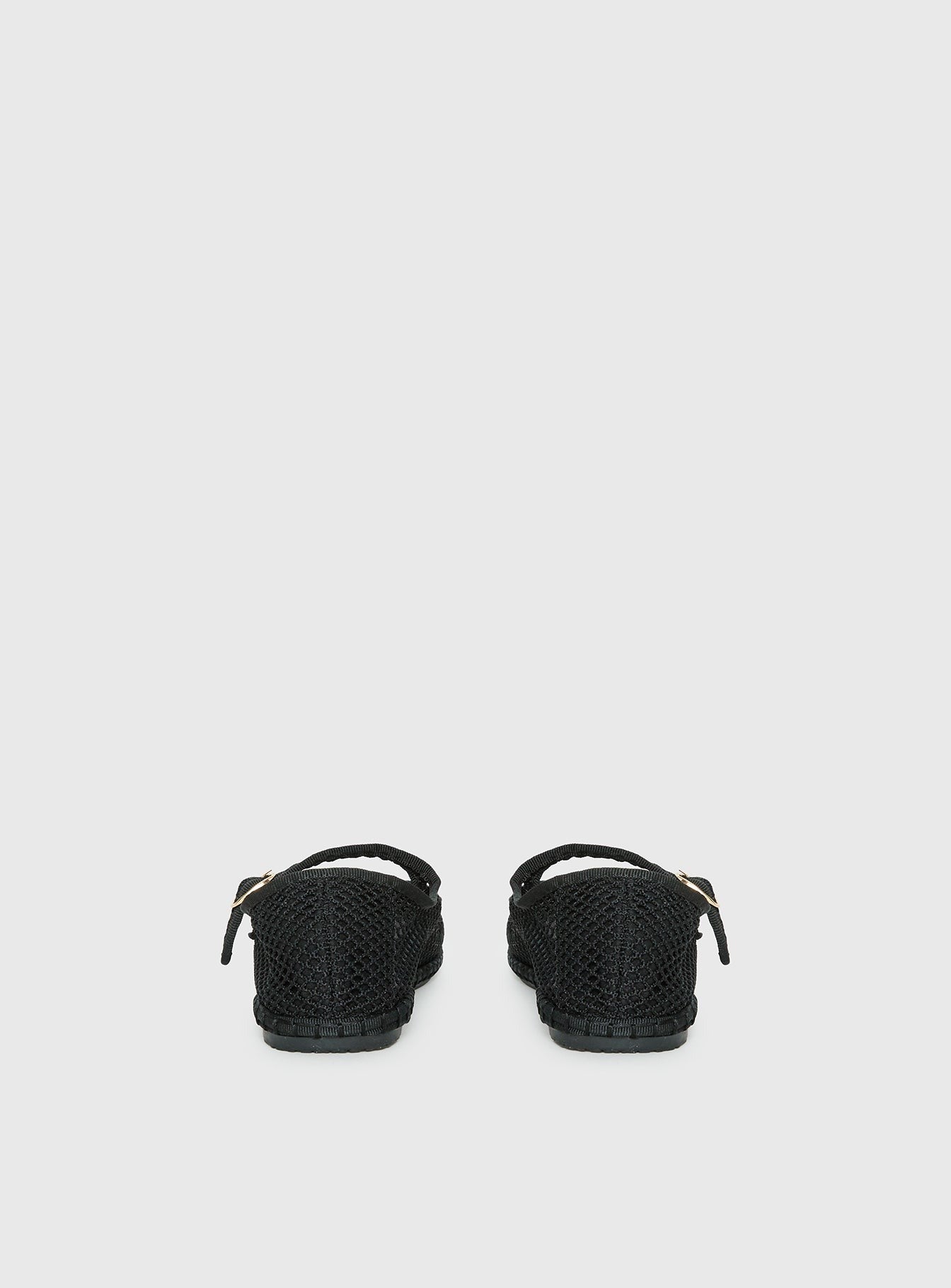 Therapy Alicante Mesh Ballet Flats Black