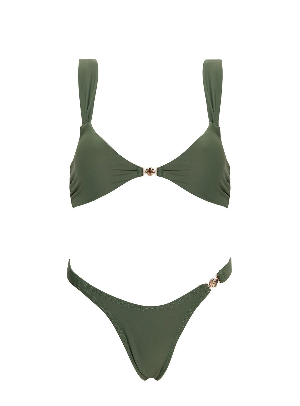 Koana Hardware Bikini Top Green