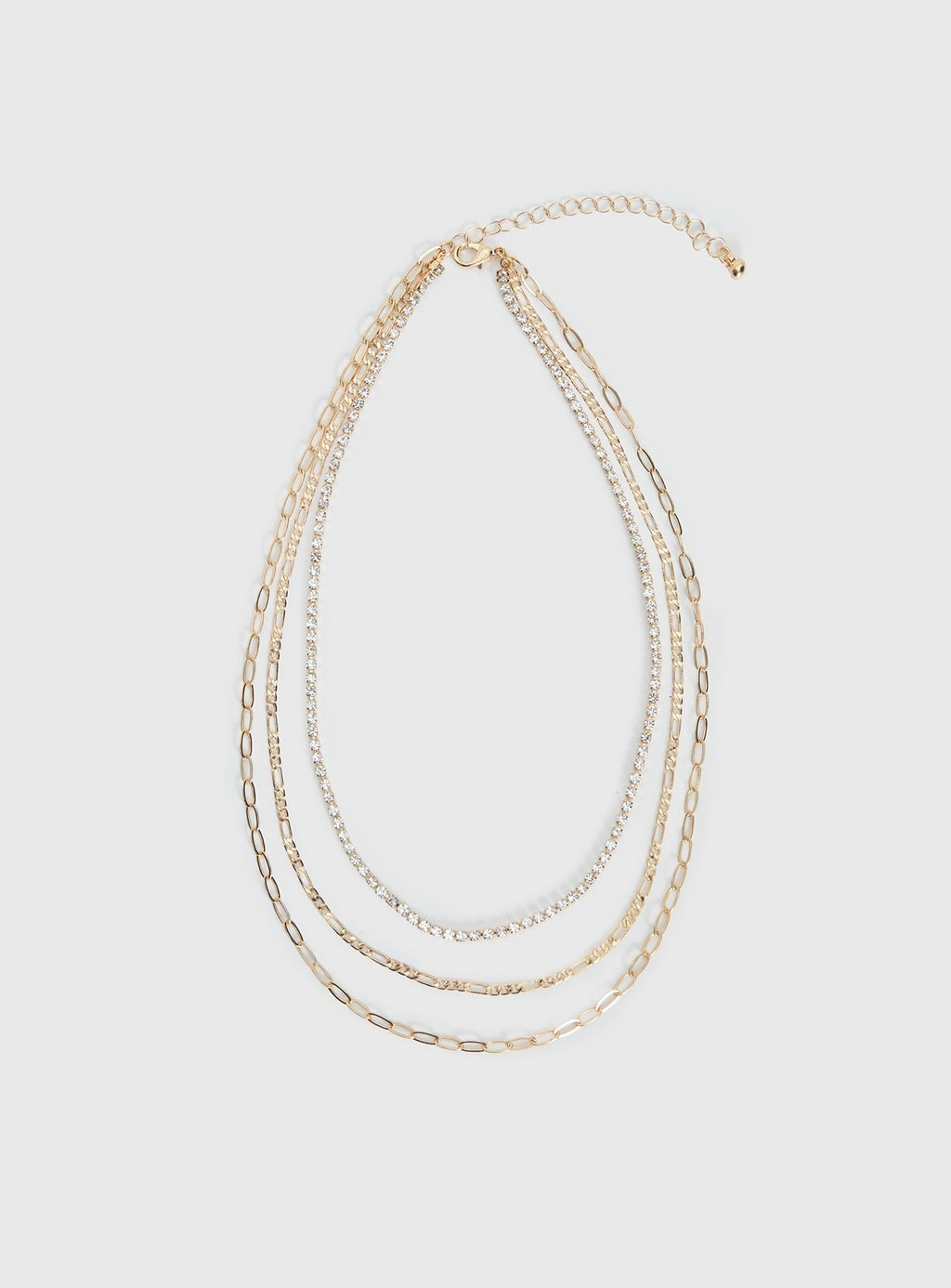 Gleaming Necklace Gold
