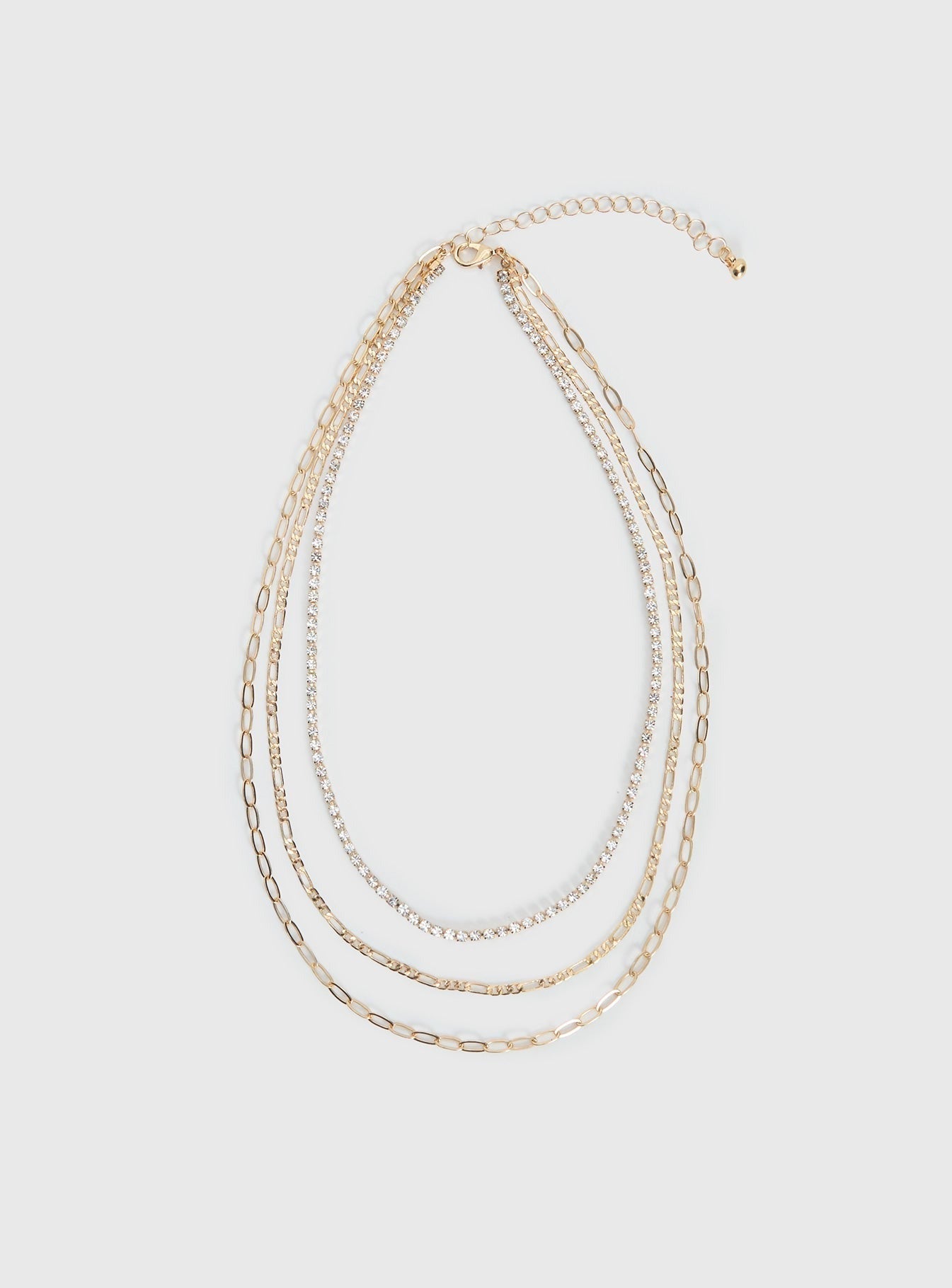 Gleaming Necklace Gold