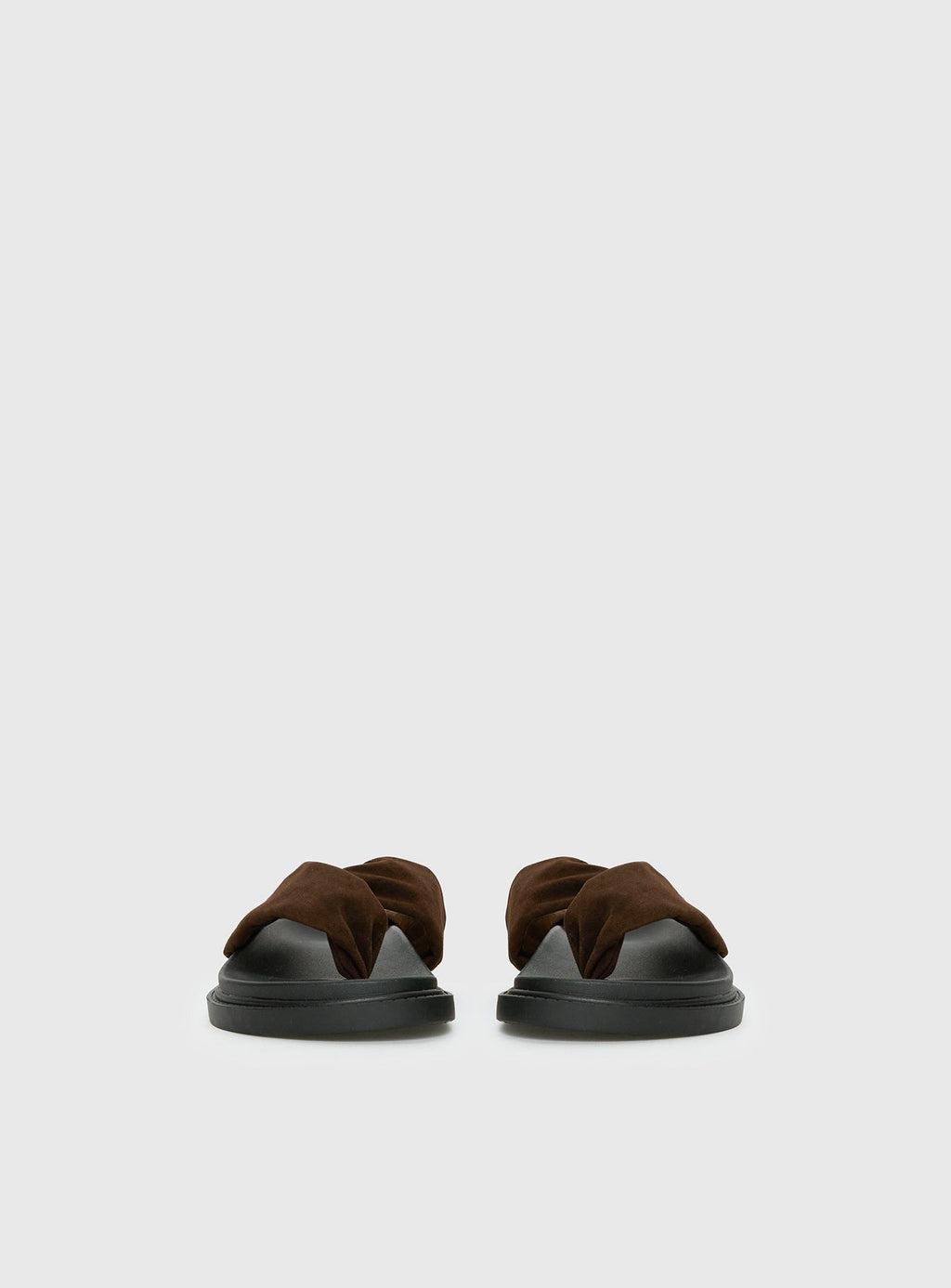 Soryn Wrap Slides Chocolate