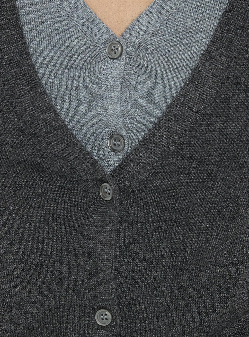 Shadow Cardigan Dark Grey