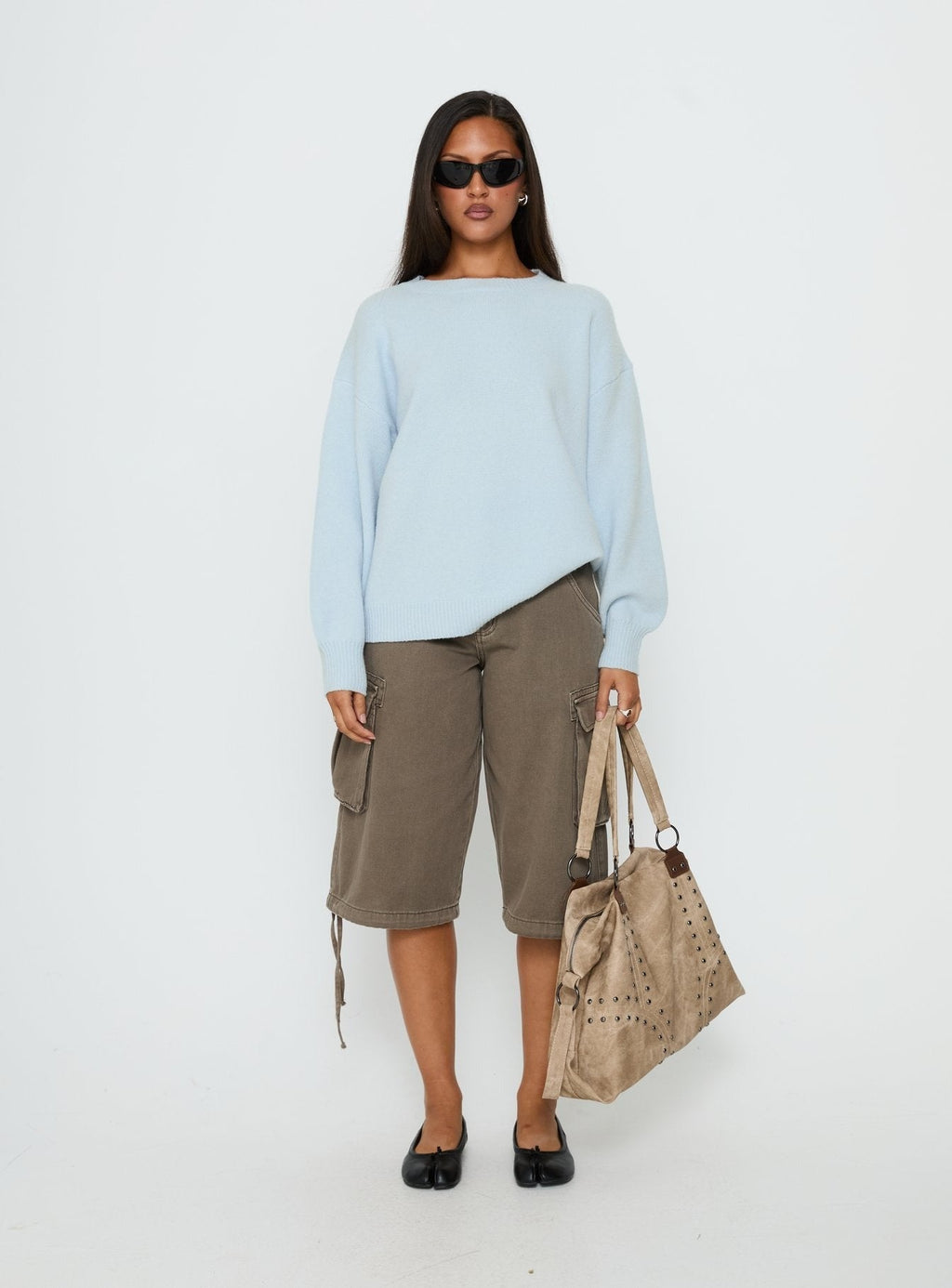 Ryanna Sweater Ice Blue