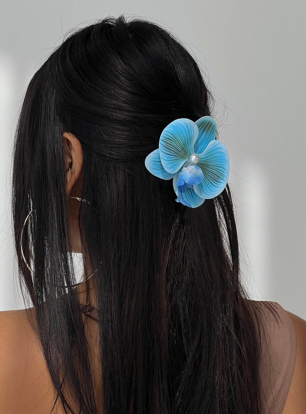 Loving Is Easy Orchid Hair Clip Blue