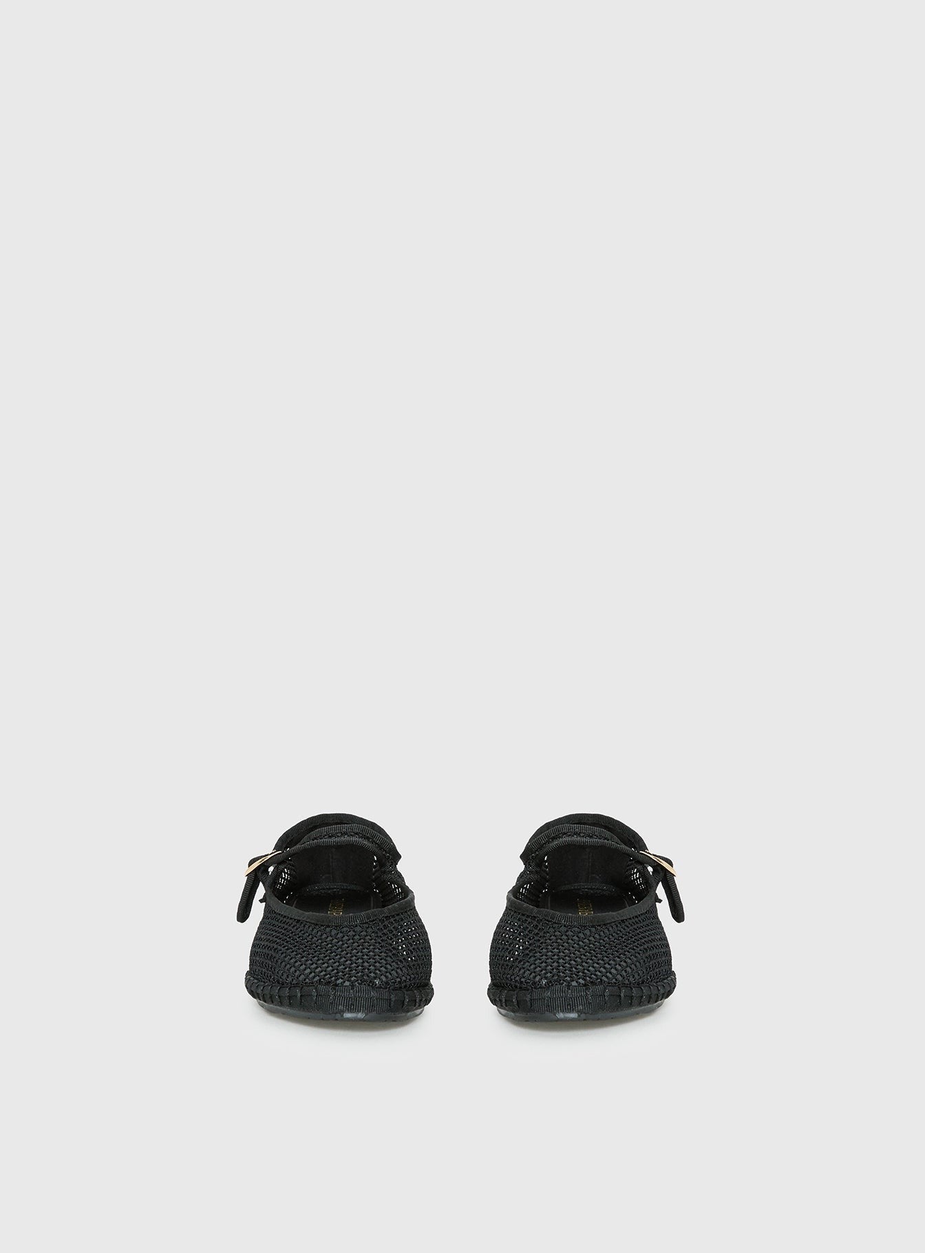 Therapy Alicante Mesh Ballet Flats Black