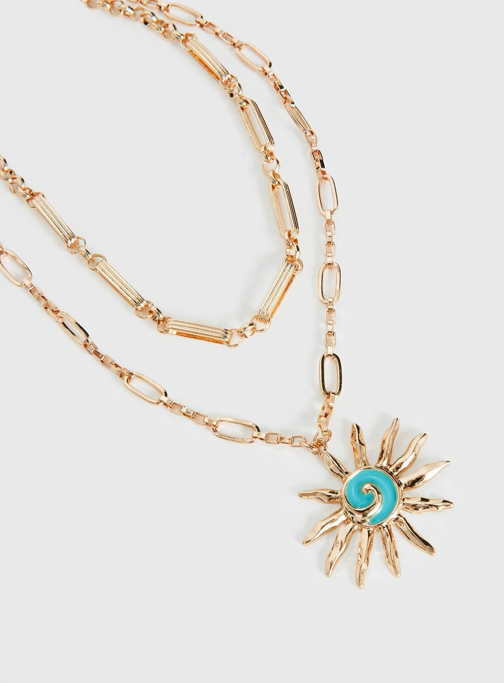 Split The Difference Necklace Pack Gold