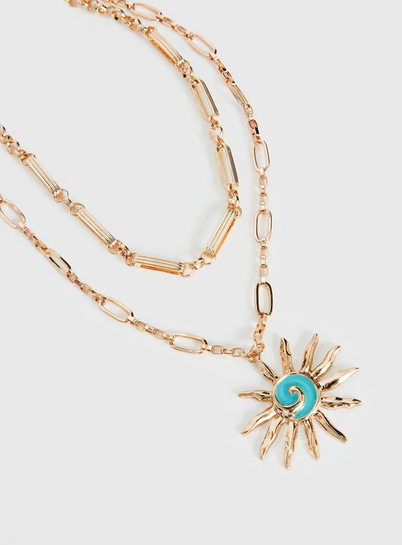 Split The Difference Necklace Pack Gold