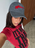 Your Lucky Star Cap Washed Grey