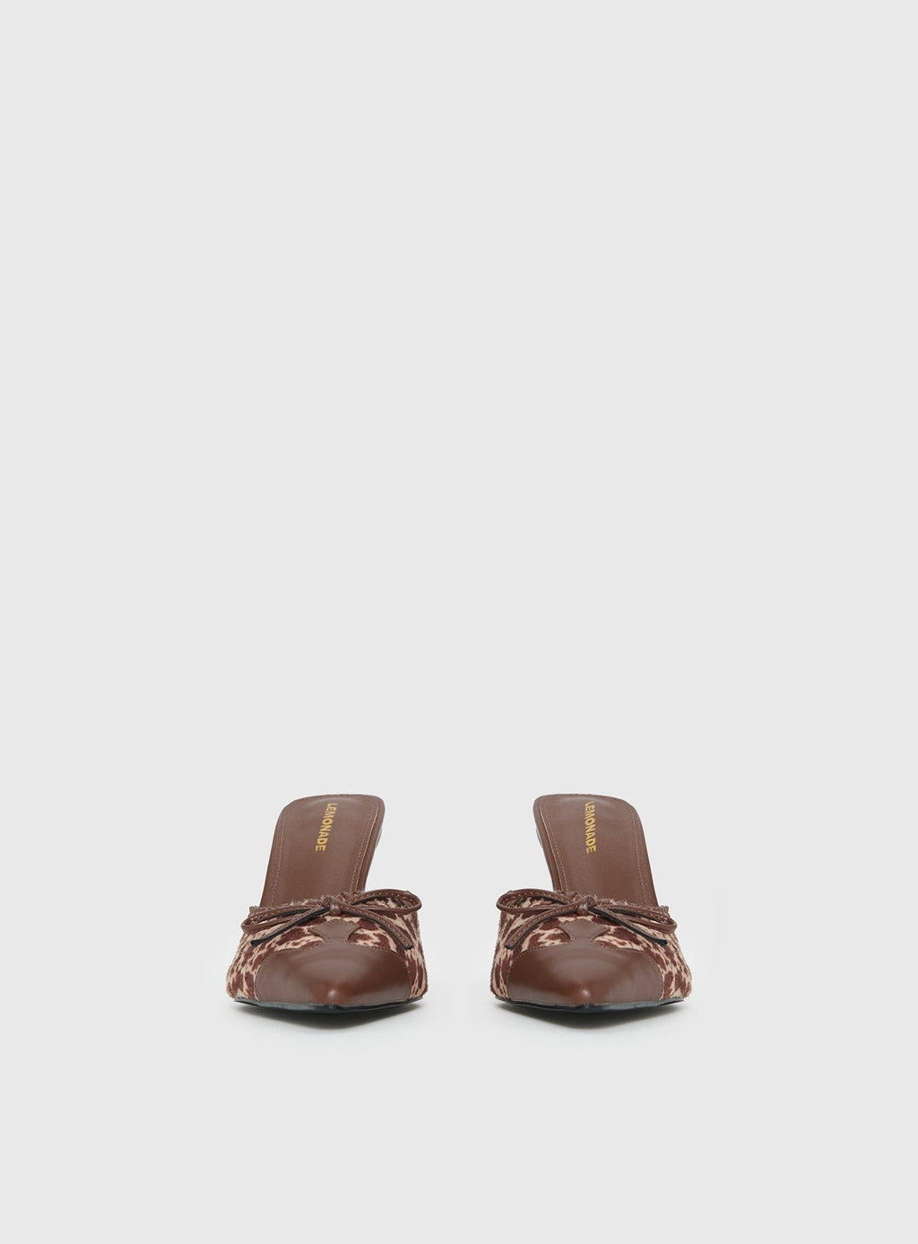 Boardroom Pointed Toe Heels Caramel Cow