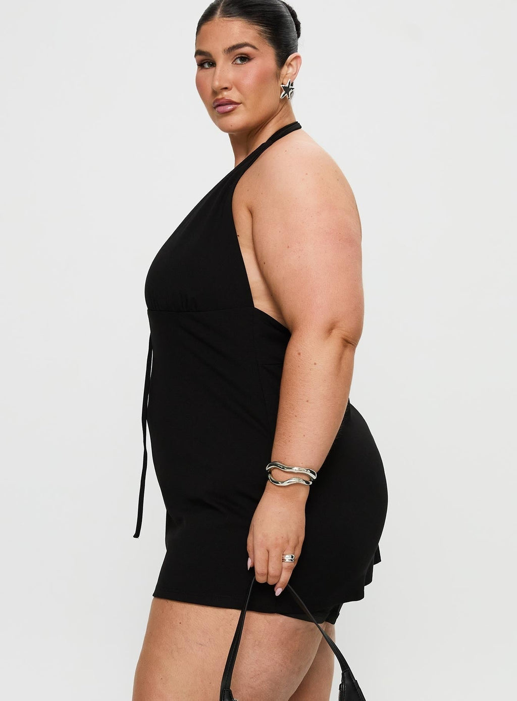 Hanah Romper Black Curve