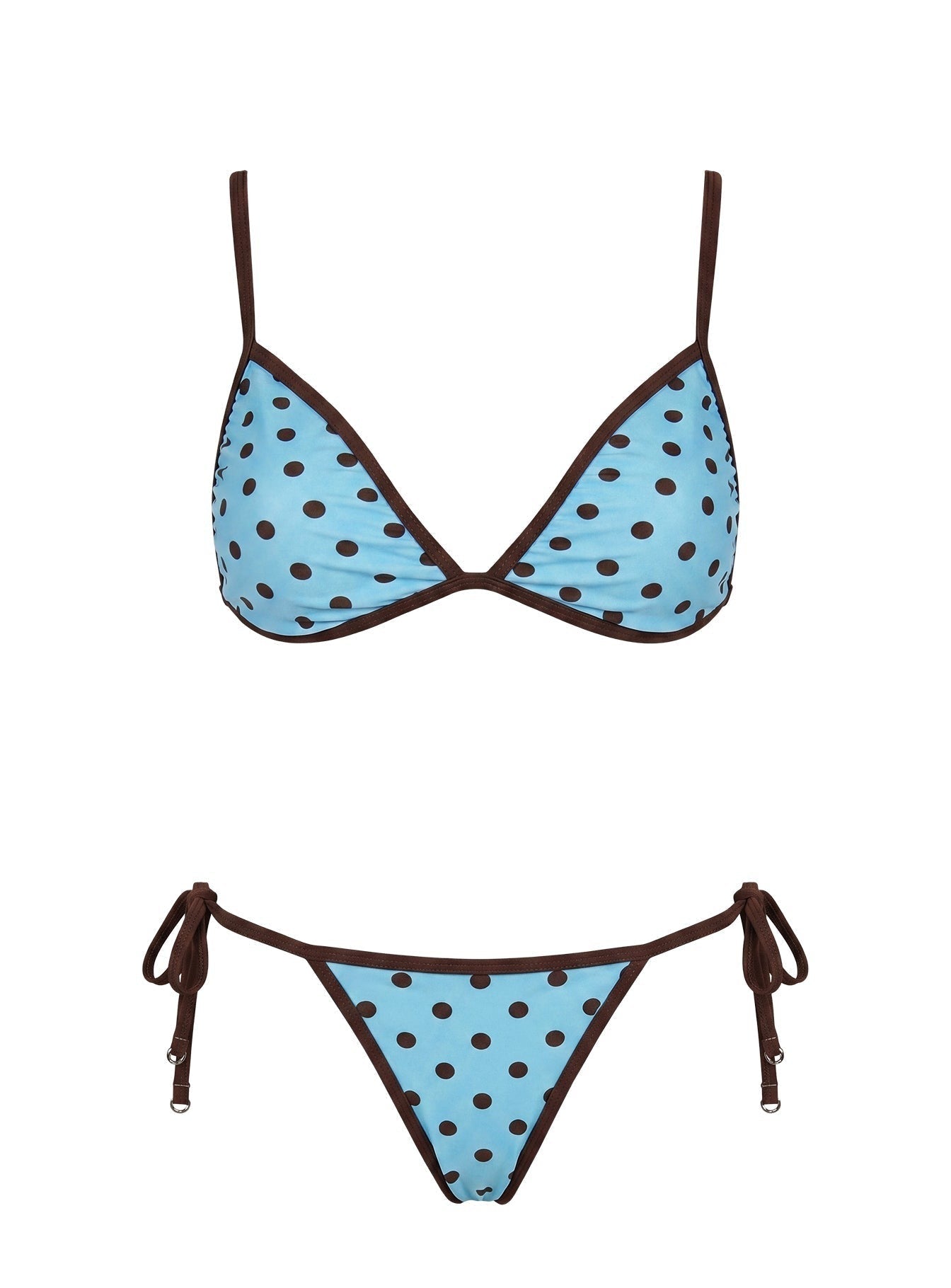 Idola Bikini Bottoms Blue Polka Dot