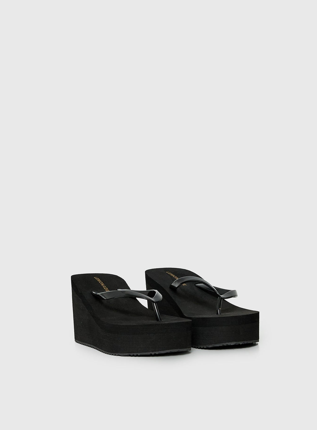 Next Sunday Thong Heel Black