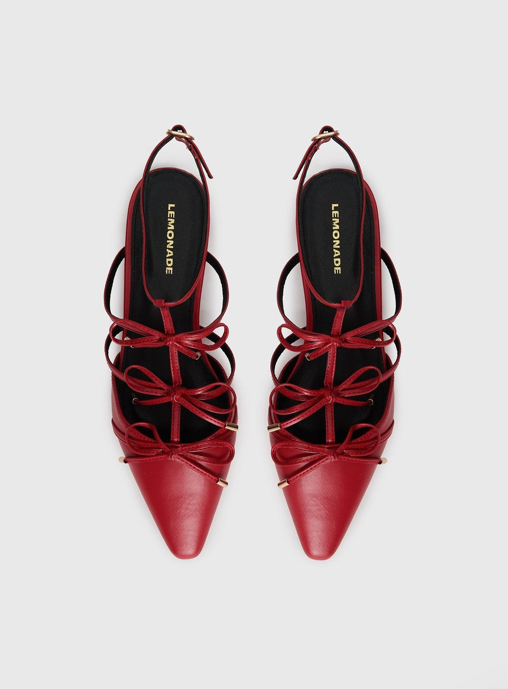 Ballet Club Flats Red