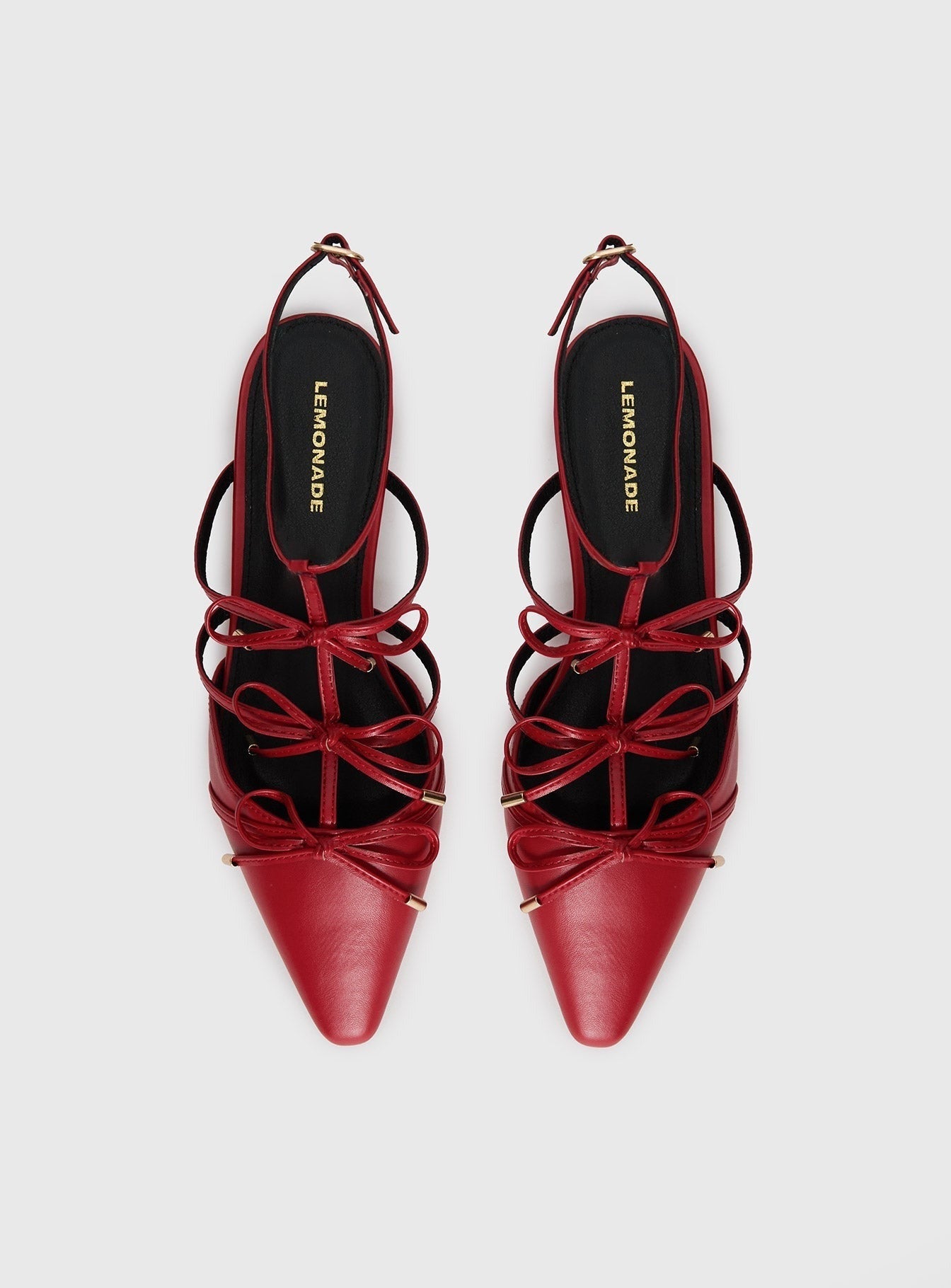 Ballet Club Flats Red