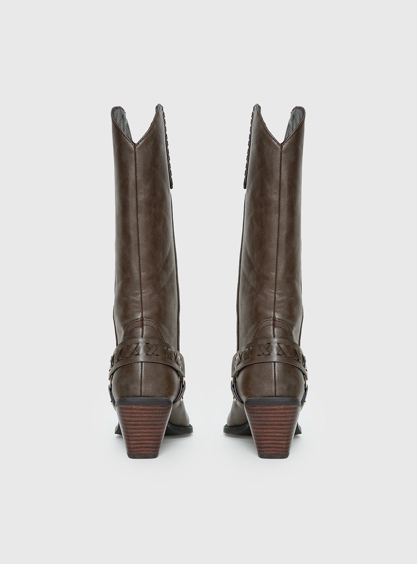 Billini Eldora Cowboy Boots Brown