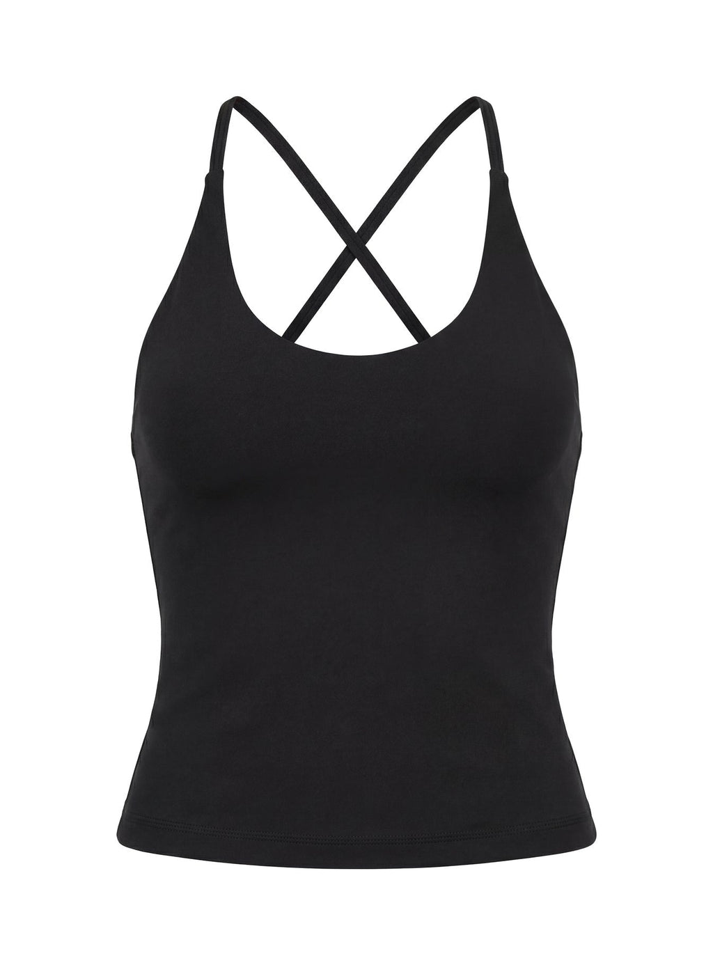 Pace Active Cross Back Tank Top Black