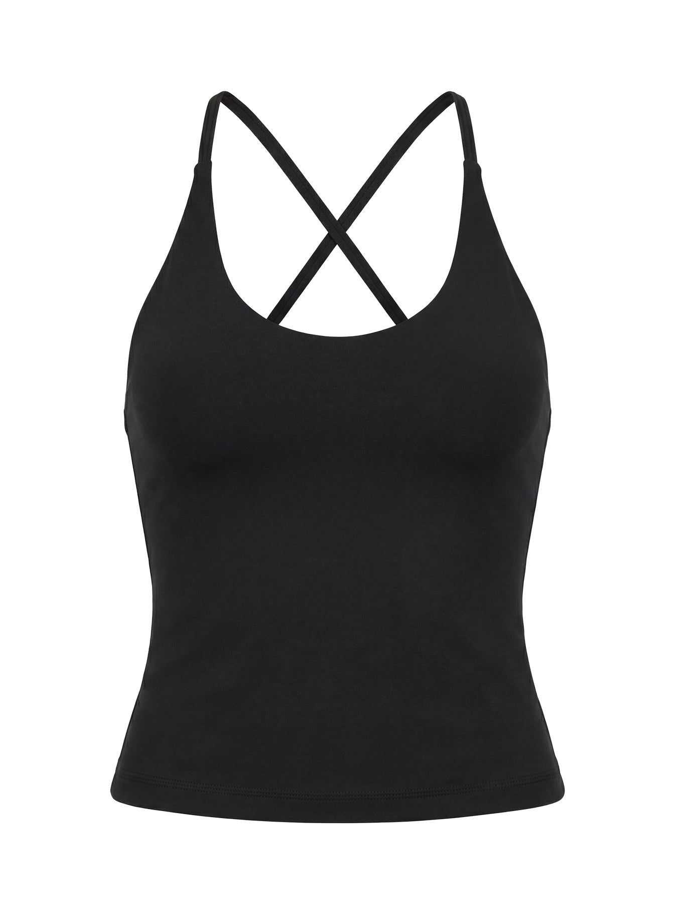 Pace Active Cross Back Tank Top Black