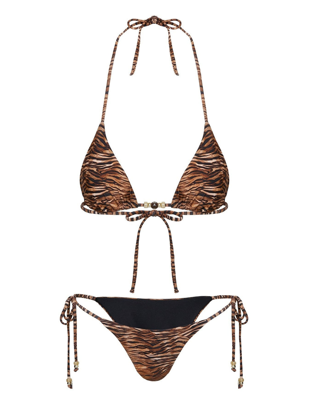Yvetta Tie Side Bikini Bottoms Multi