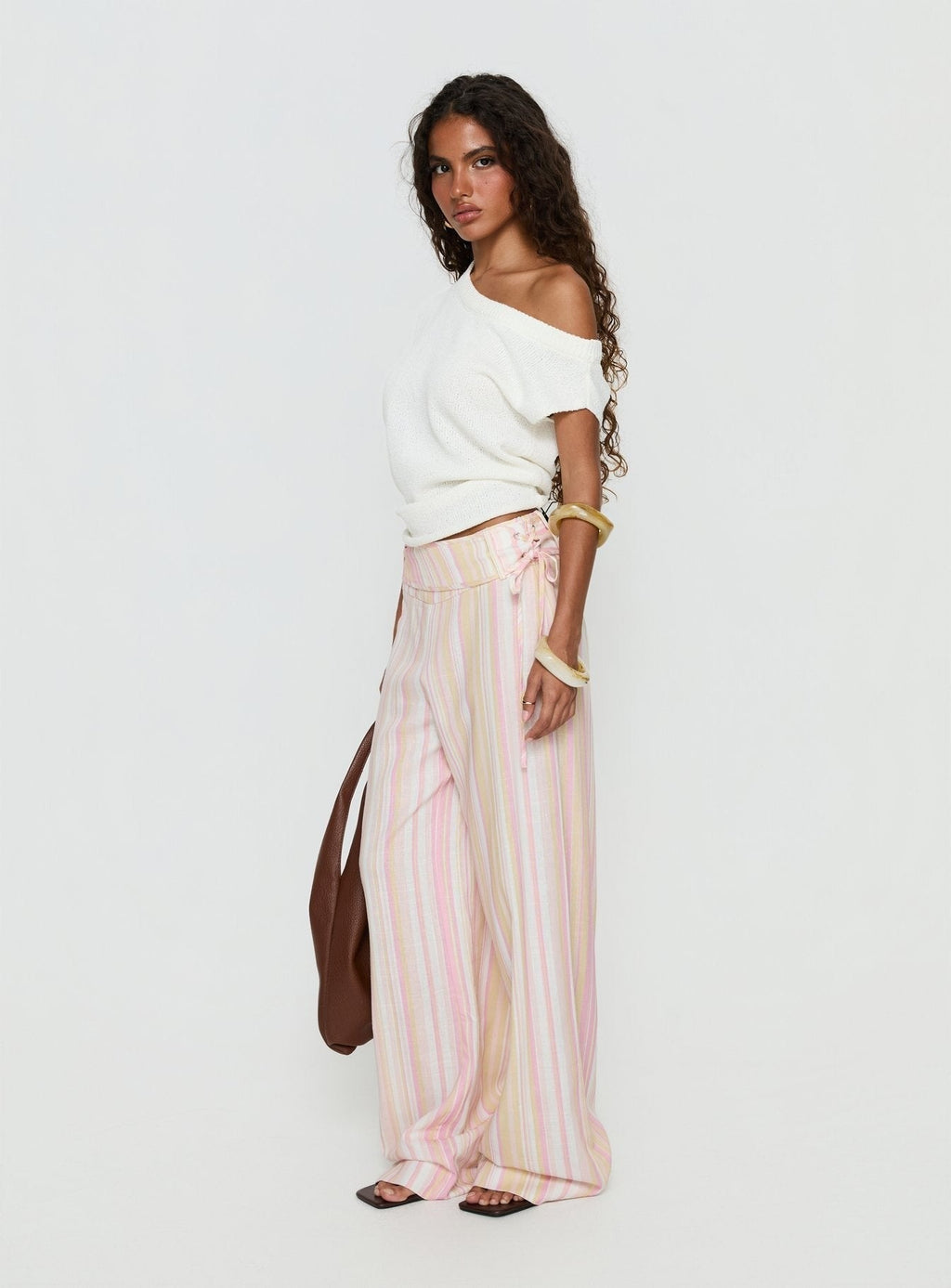 Raymonde Pants Pink Stripe