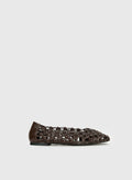 Therapy Genesis Woven Flats Chocolate
