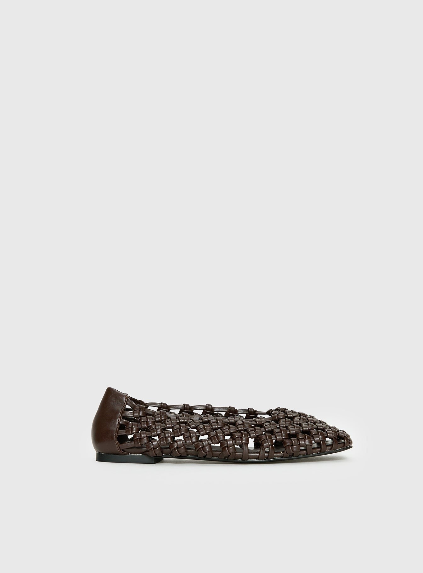 Therapy Genesis Woven Flats Chocolate