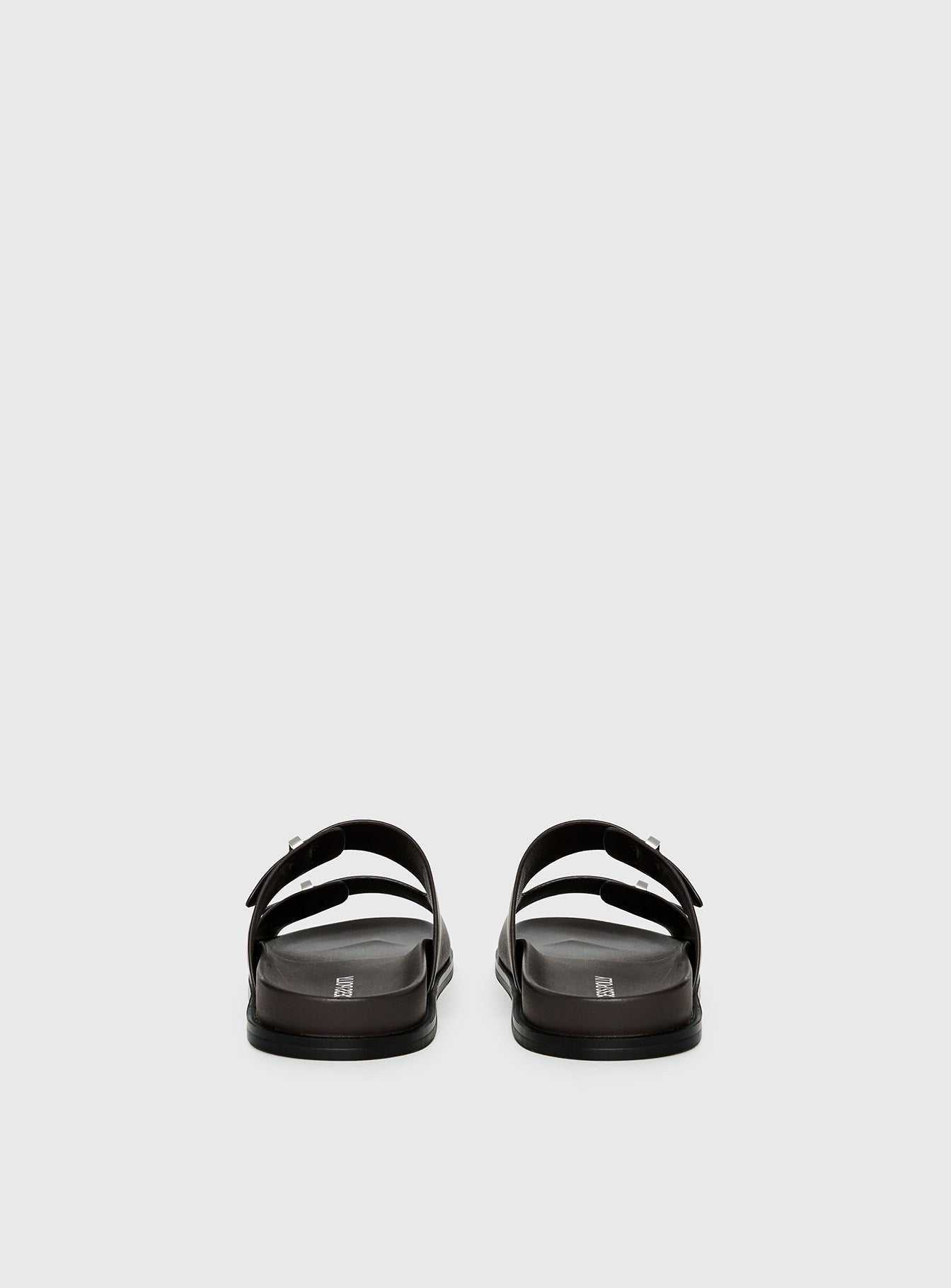 Dedication Double Strap Sandals Chocolate