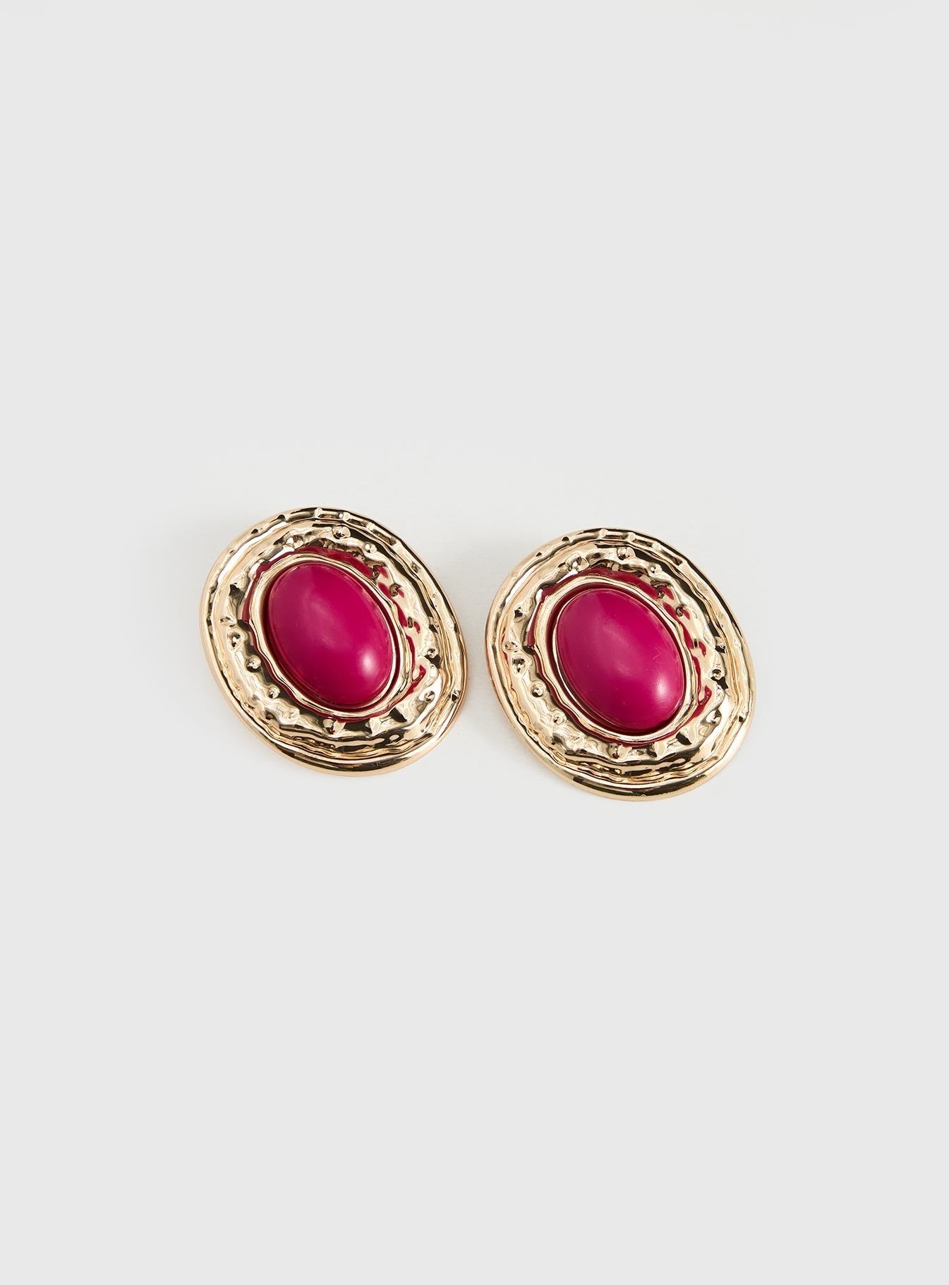Fabiana Statement Stud Earrings Gold