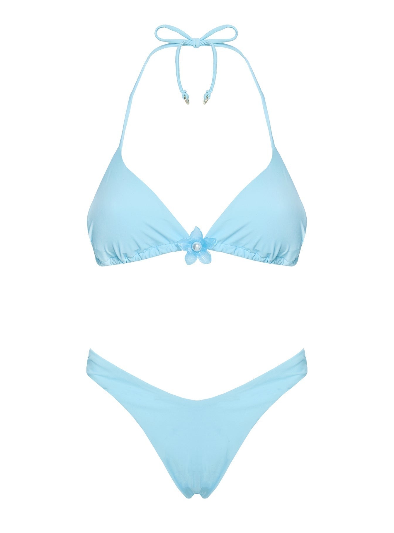 Calbira Cheeky Bikini Bottoms Blue