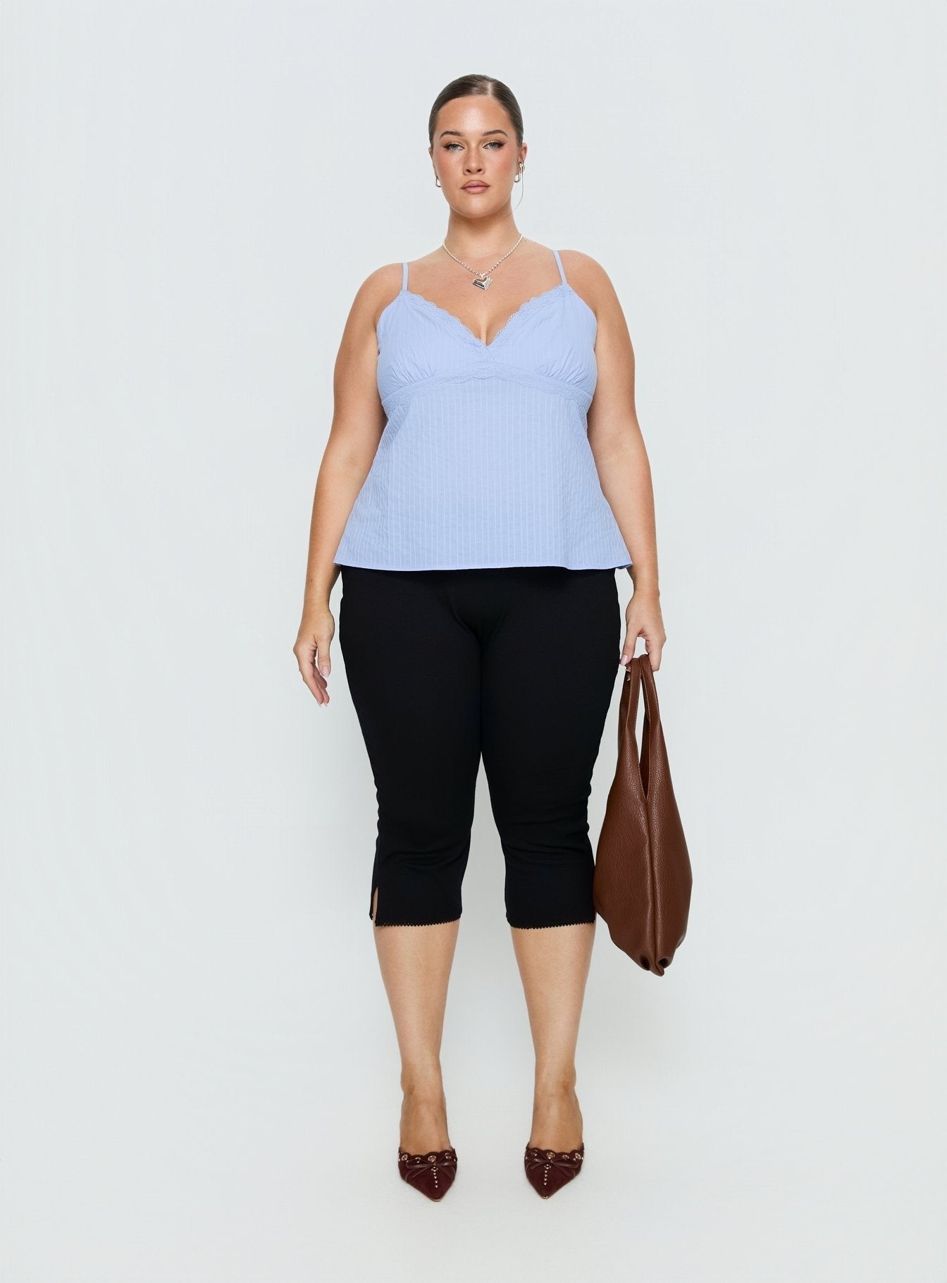 Lunya Top Blue Curve