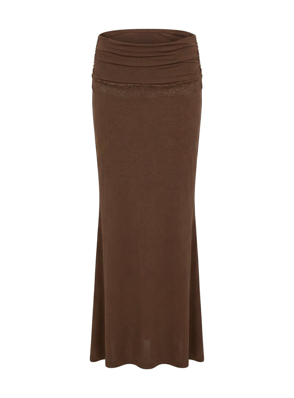 Zespri Jersey Maxi Skirt Brown