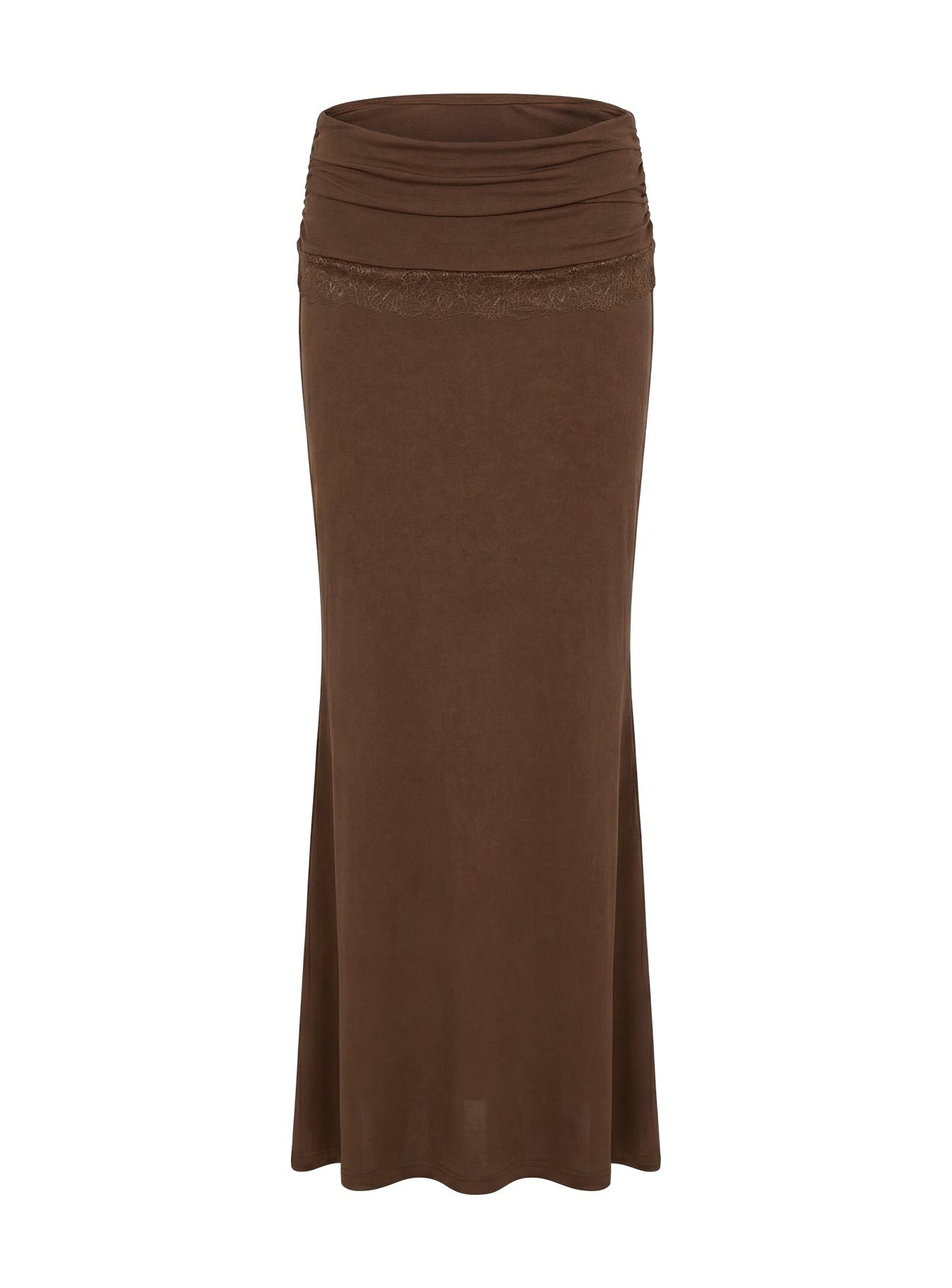 Zespri Jersey Maxi Skirt Brown