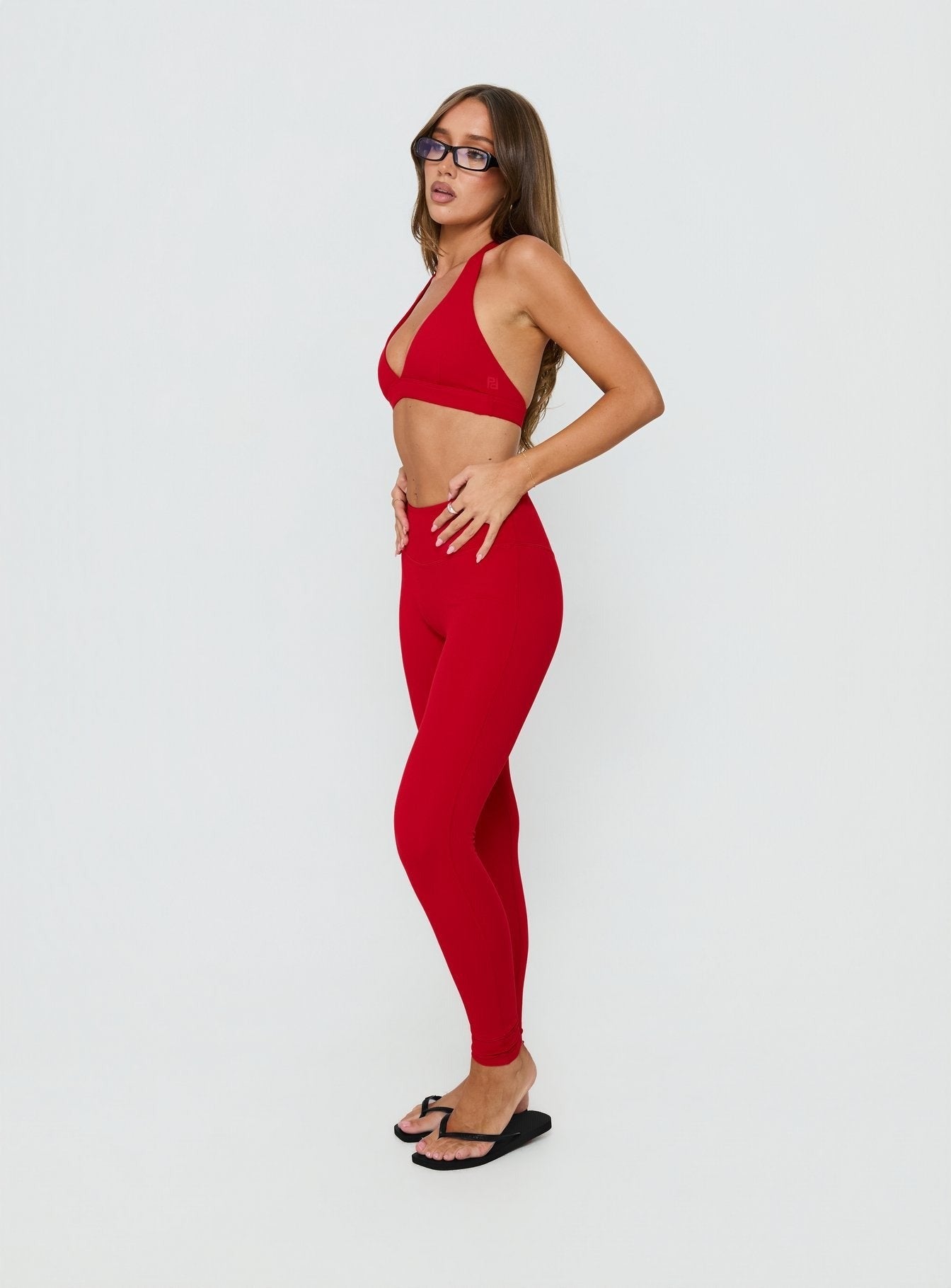 Peak Performance Active Leggings Red
