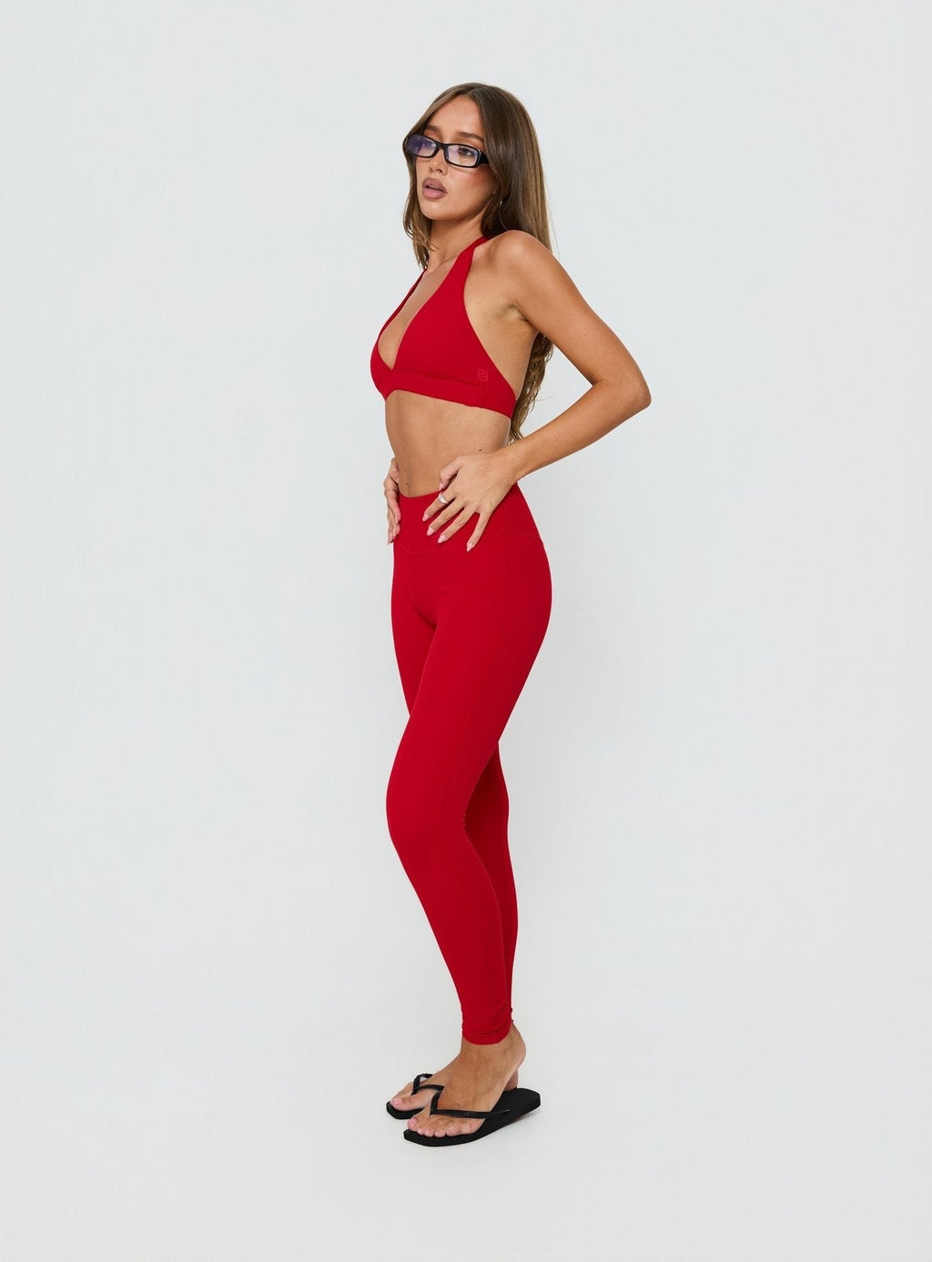 Peak Performance Active Leggings Red