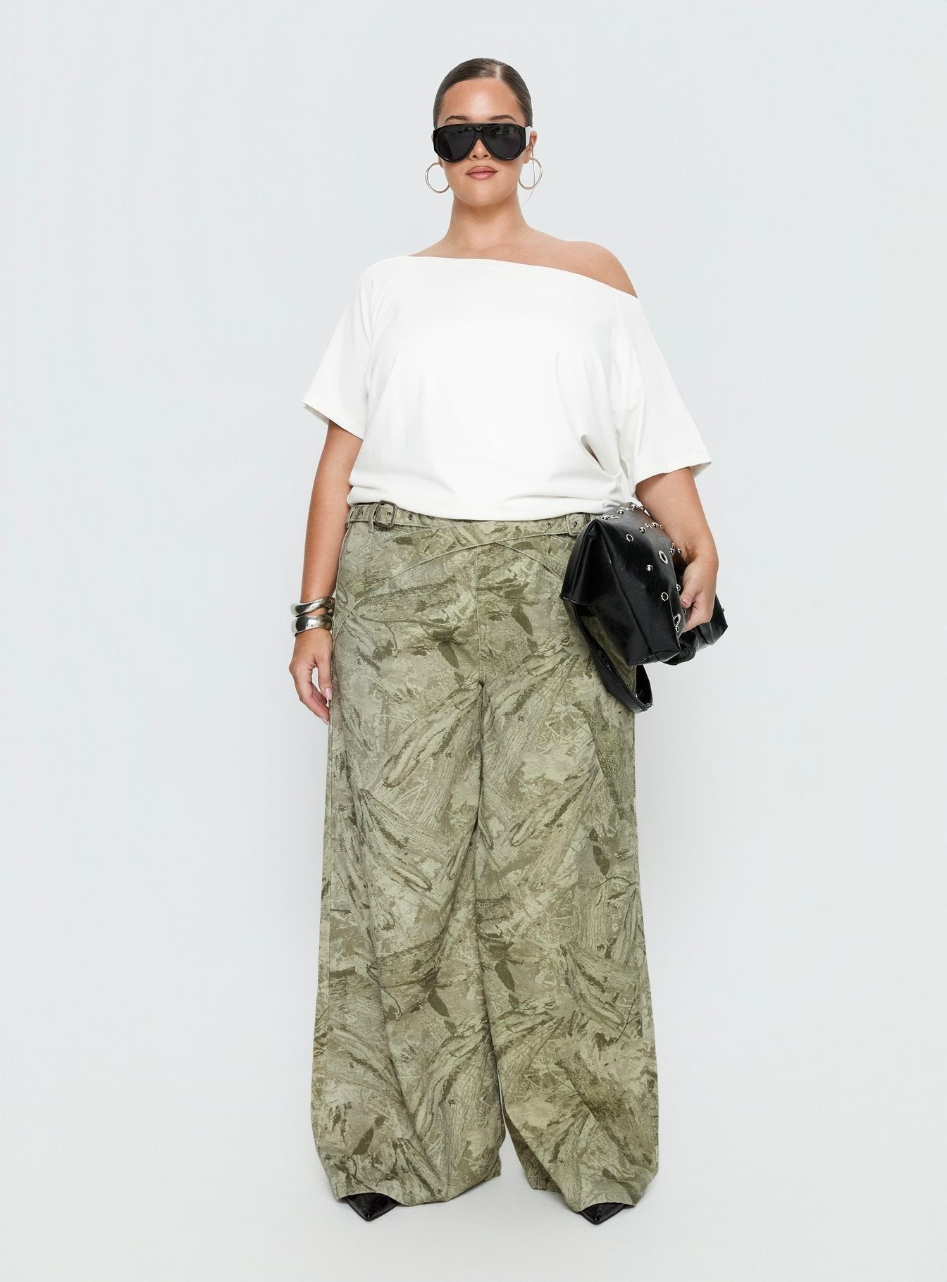 Icon Baby Off Shoulder Top White Curve