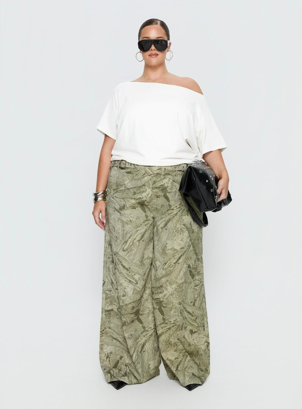 Icon Baby Off Shoulder Top White Curve