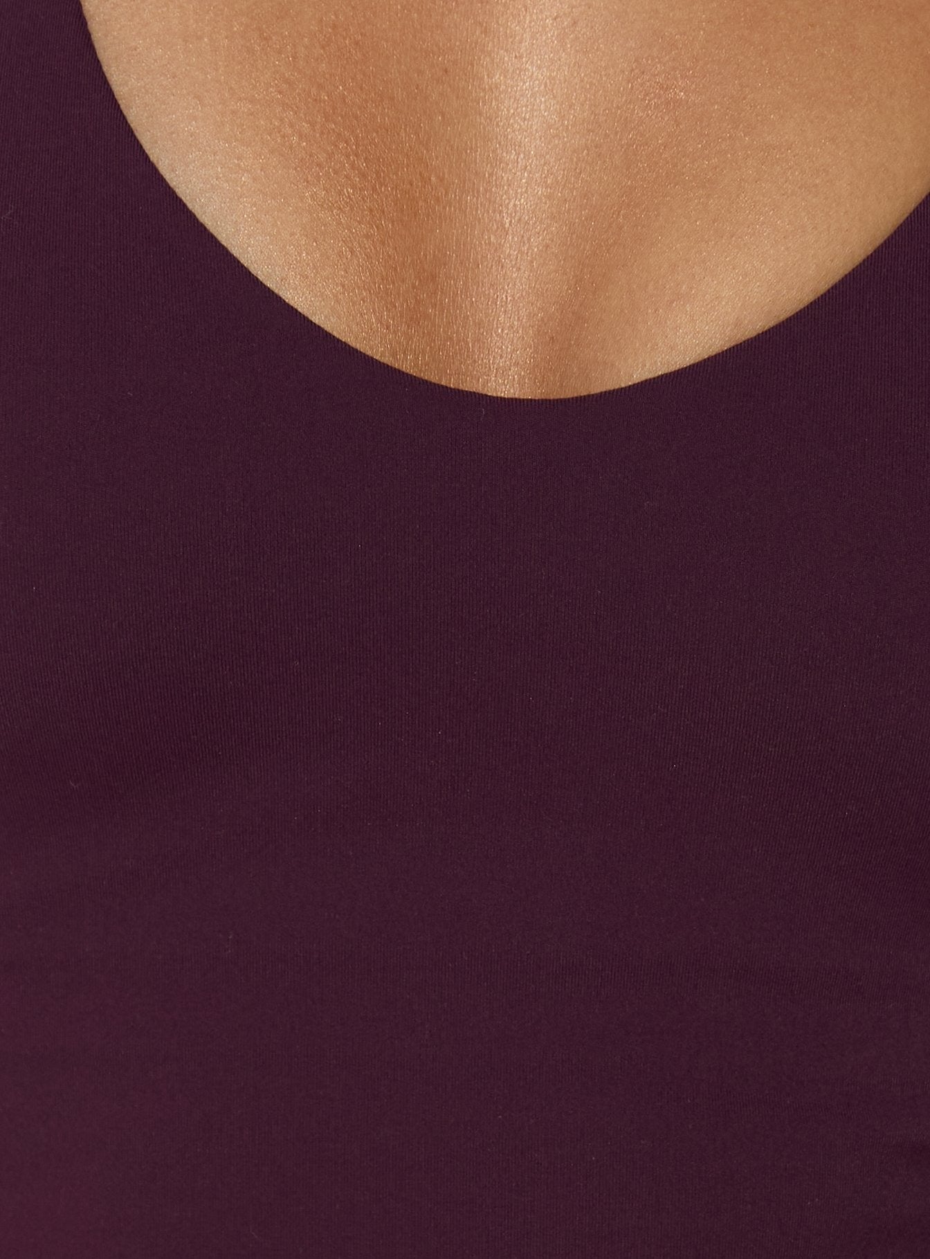 Pace Active Cross Back Tank Top Plum