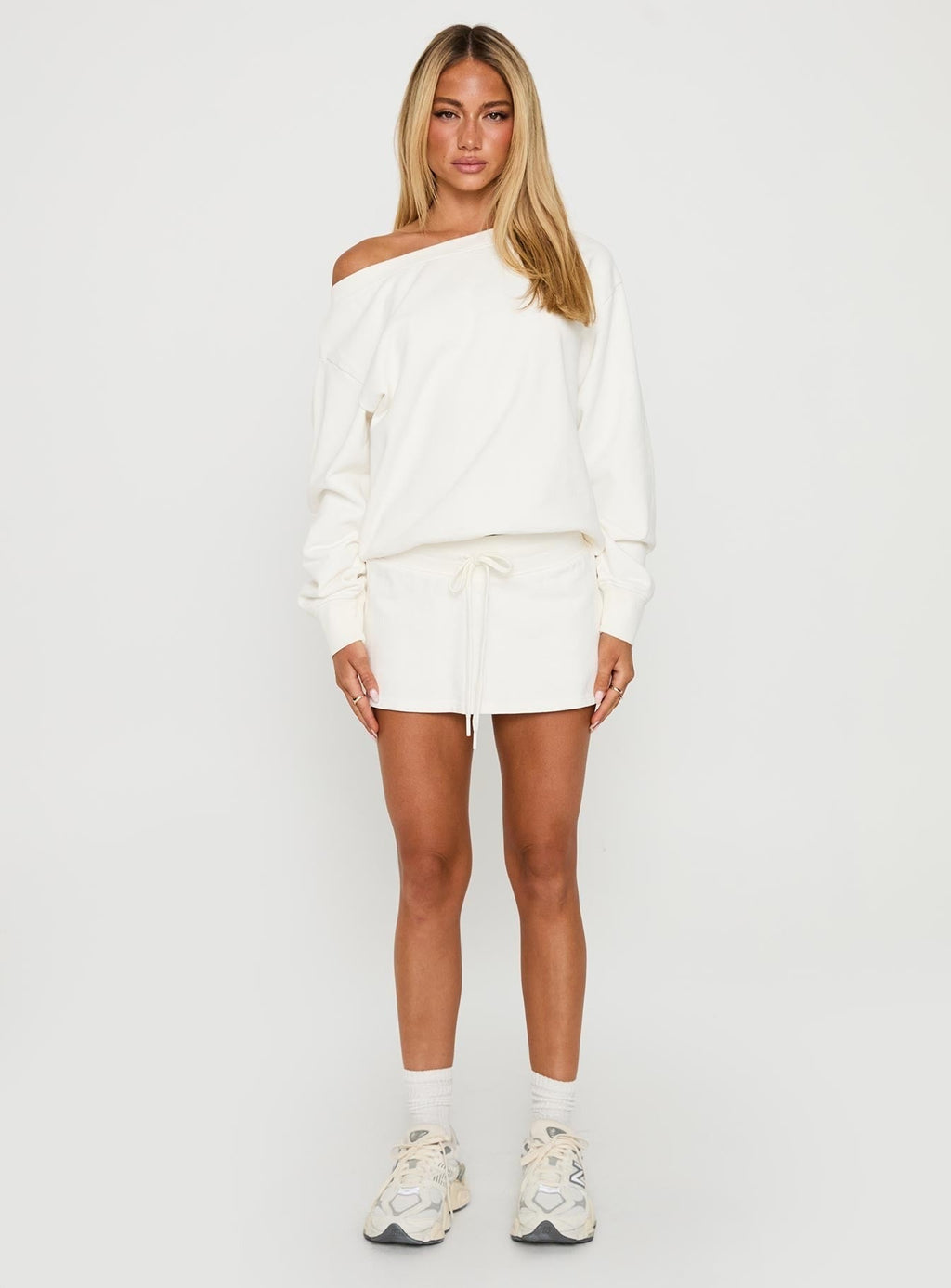 Rhodia Skort Washed White
