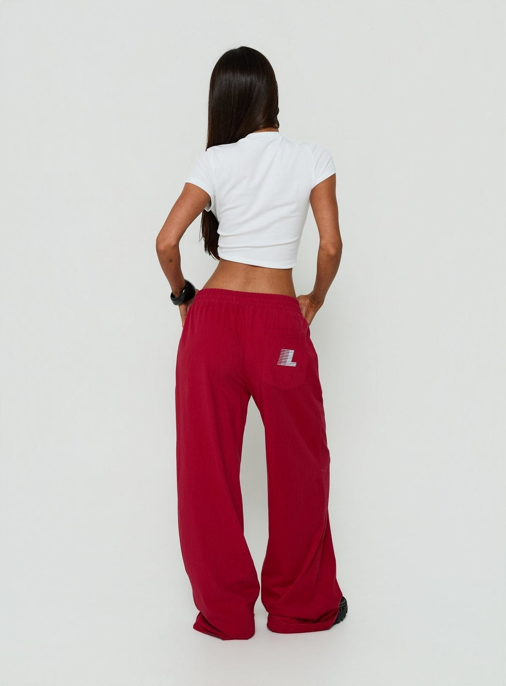 Red Eye Track Pants Red