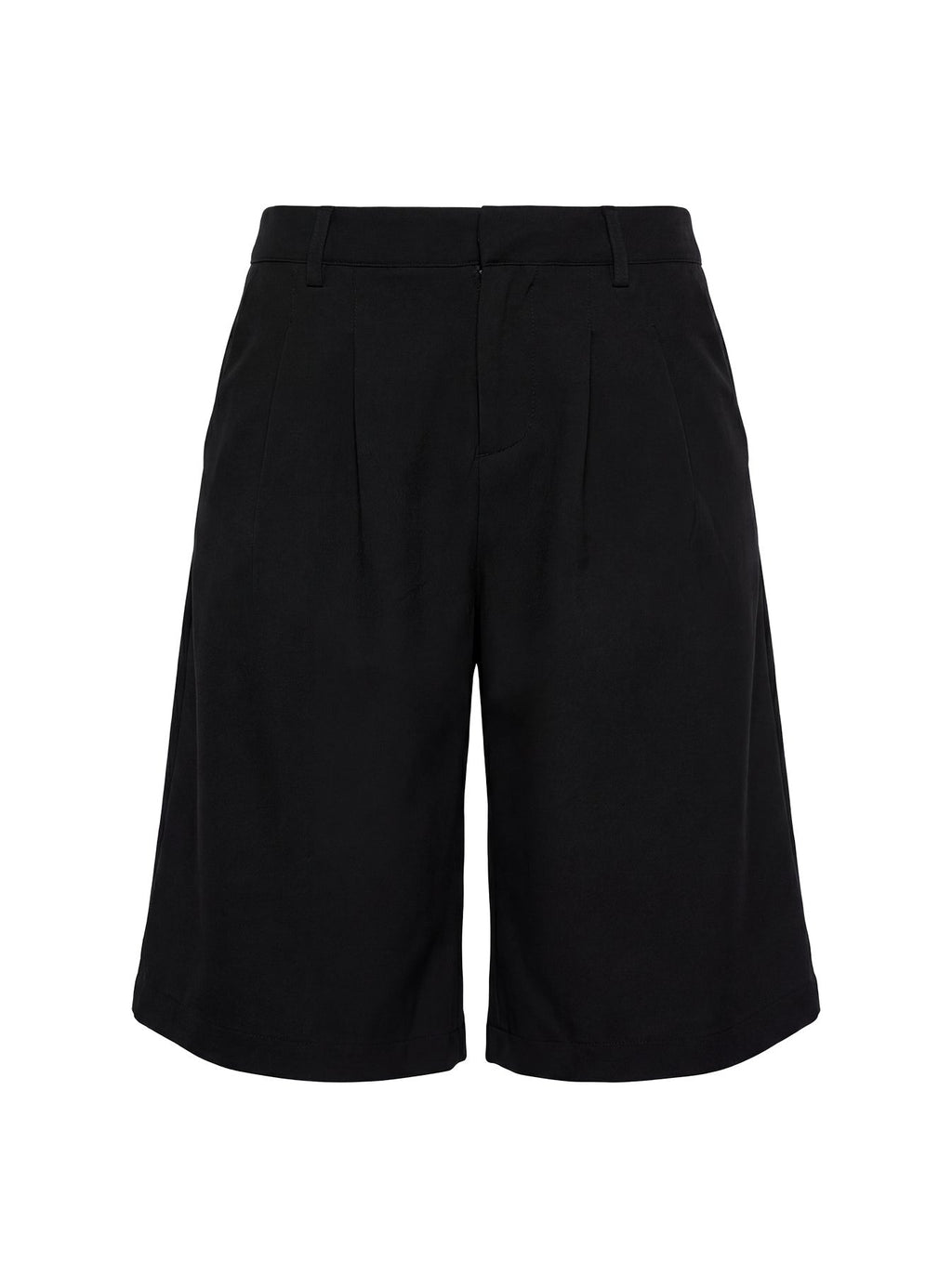 Brynah Pintuck Tailored Short Black